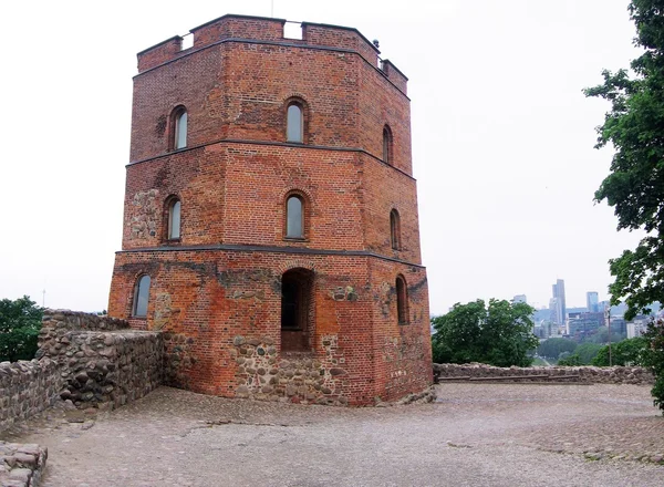 Gediminas castle tower. — Stock Photo, Image