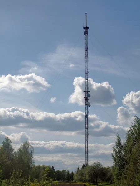 Torre de transmisión Viesintos — Foto de Stock