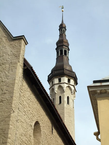 Παλαιός πύργος στην πόλη Ταλίν — Φωτογραφία Αρχείου