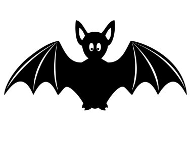 Cute bat clipart