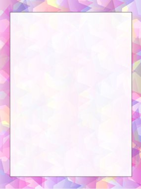Abstract pink/purple background with copy space clipart