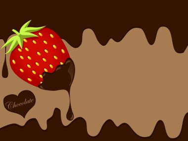 Chocolate background clipart