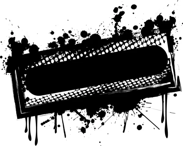 Banner Grunge - Stok Vektor