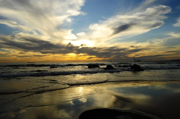 Sunset in Alentejo´s Beach — Stock Photo, Image