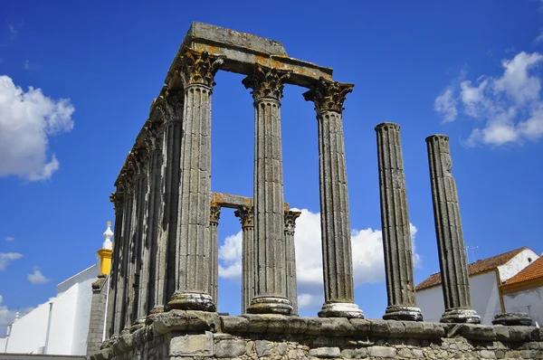 Templo de Diana, Évora, Roman building Stockafbeelding