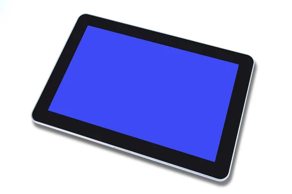 Tableta pc sobre fondo blanco — Foto de Stock