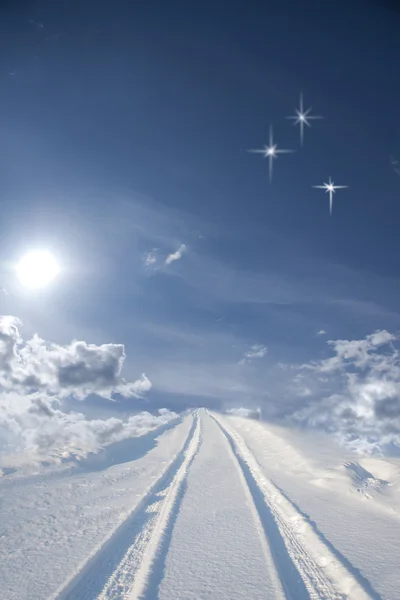 Caminho para o Céu — Fotografia de Stock