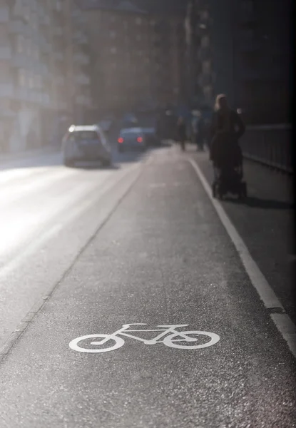 Cykel symbol — Stockfoto