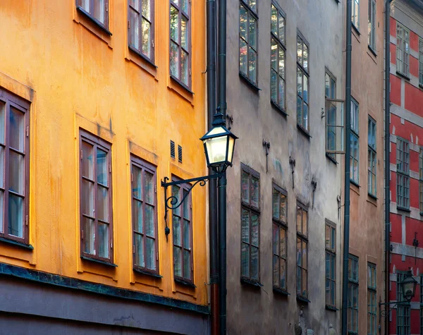 Ancient buildings in Stockholm — Stock Photo, Image