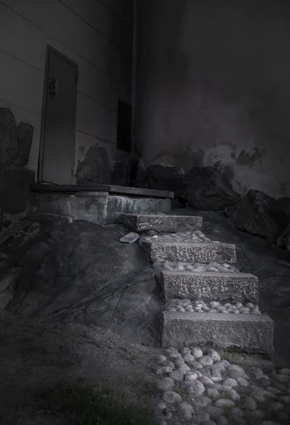Kísérteties lépcső — Stock Fotó