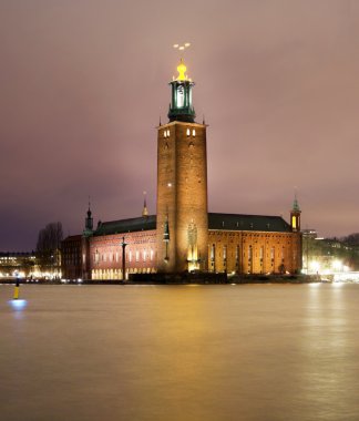 Stockholm city hall clipart