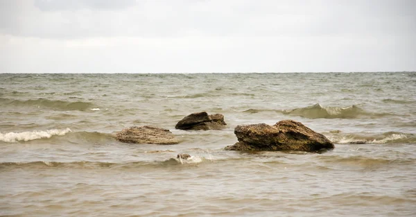Neklidné moře — Stock fotografie