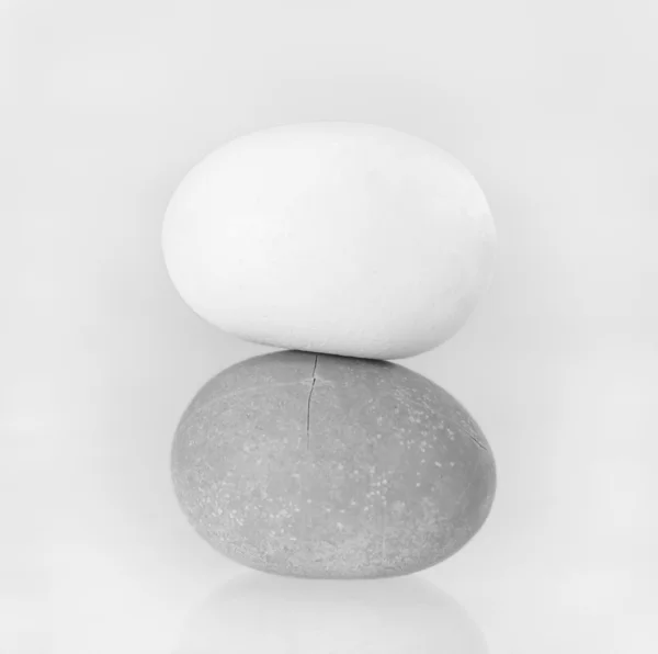 Pedra rachada — Fotografia de Stock