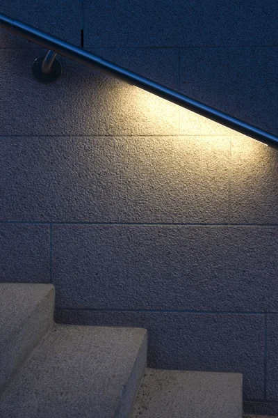 Escaliers la nuit — Photo