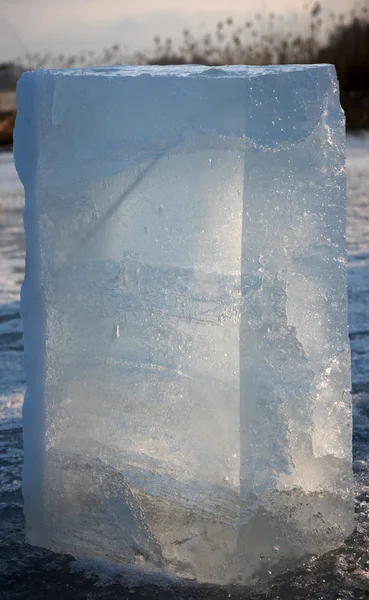 Blocco di ghiaccio — Foto Stock
