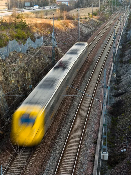 Tren de cercanías — Foto de Stock