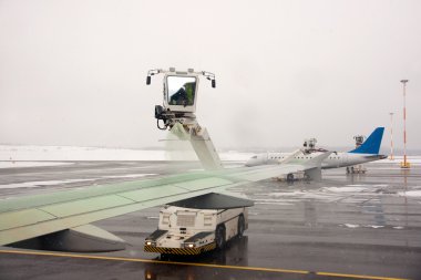 uçak de-icing