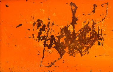 Orange metal background clipart