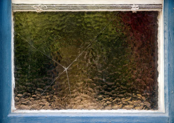 Ραγισμένα παράθυρο — Φωτογραφία Αρχείου