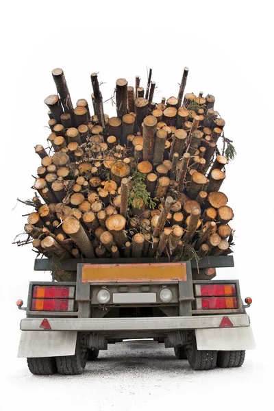 Caminhão de madeira — Fotografia de Stock