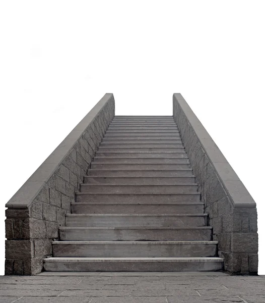 Izolované schodiště — Stock fotografie