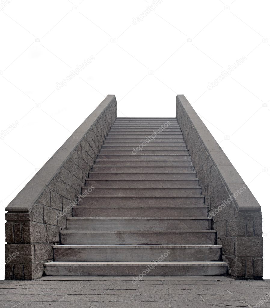Isolated staircase