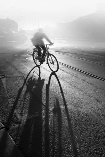 Ciclista — Foto Stock