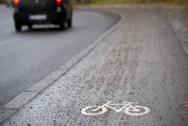 Bicycle sign clipart