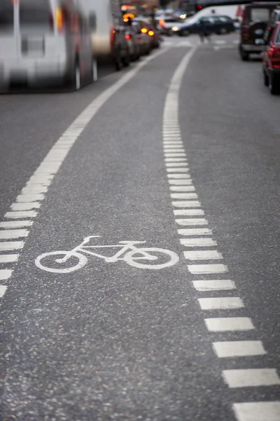 Велосипедная дорожка — стоковое фото