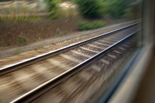 철도 트랙 — 스톡 사진