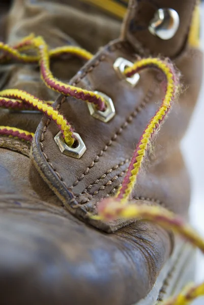 신발끈과 신발 — 스톡 사진