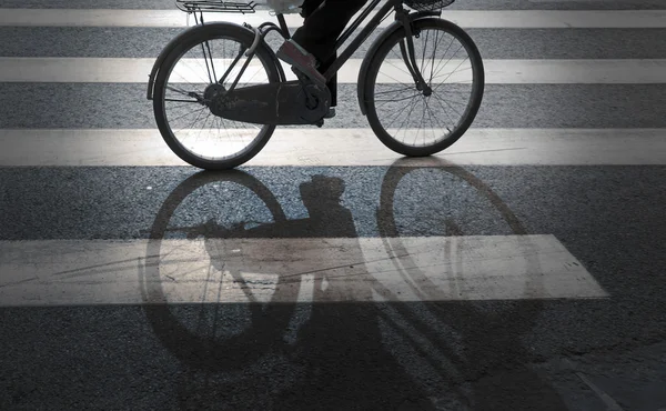 Bisikletçi — Stok fotoğraf