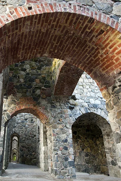 Antigua ruina con arcos — Foto de Stock