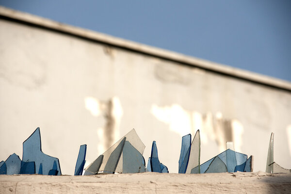 Стена со стеклом
