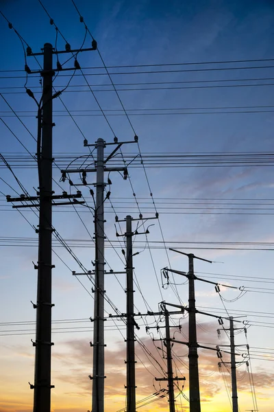 전기 극 — 스톡 사진