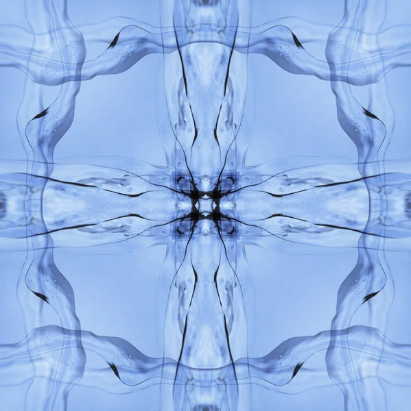 Симметричный абстрактный шаблон — стоковое фото