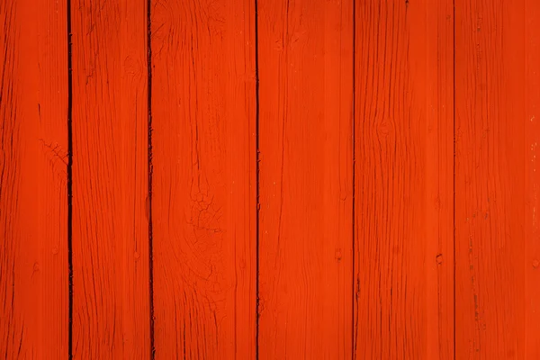 Pared roja de madera — Foto de Stock