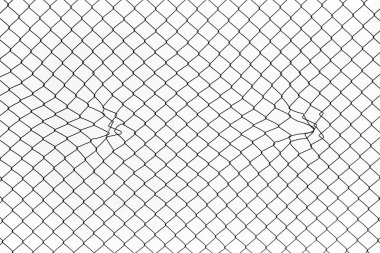 Chainlink fence clipart