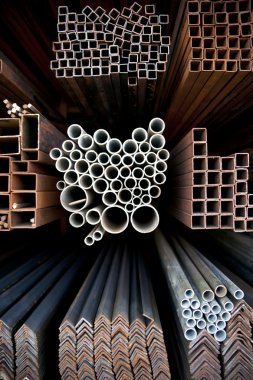 Metal pipes clipart