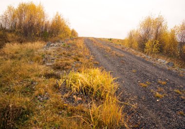 Sonbaharda Çamur Yolu