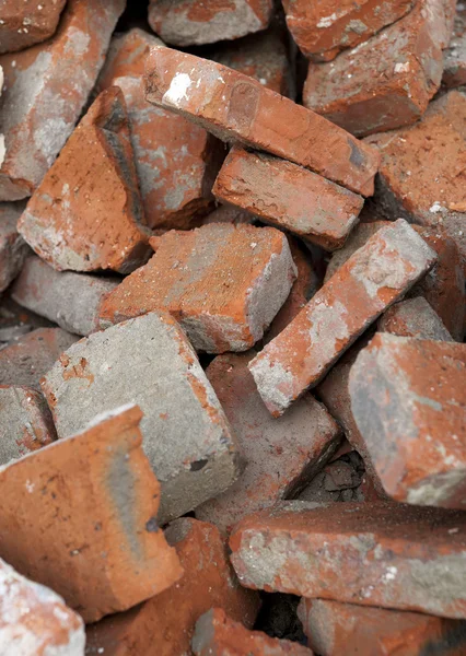 Heap of bricks — Stock Photo, Image