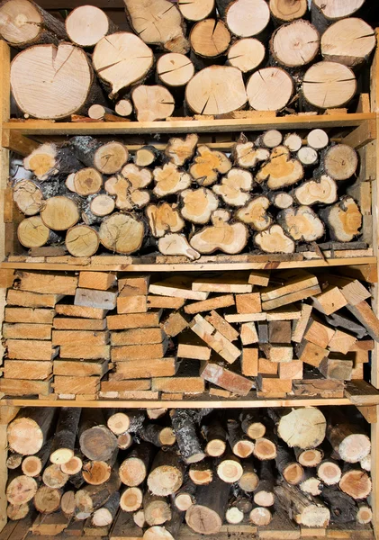 Pila di legna da ardere — Foto Stock