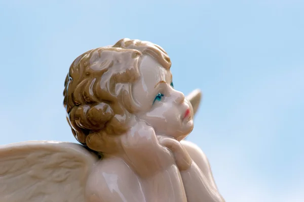 Angel on blue sky — Stock Photo, Image