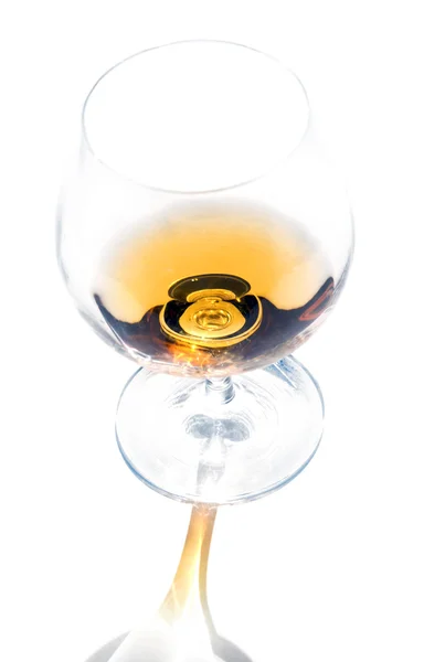 Een glas cognac. — Stockfoto