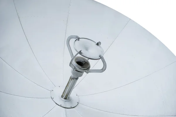 Zbliżenie nside anteny satelitarnej — Zdjęcie stockowe