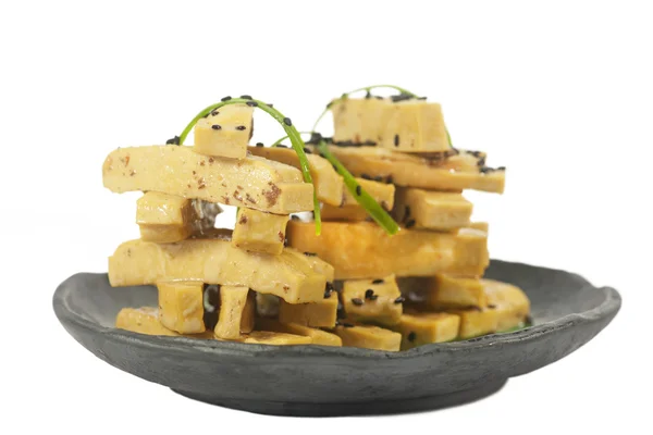 Piatto di tofu — Foto Stock