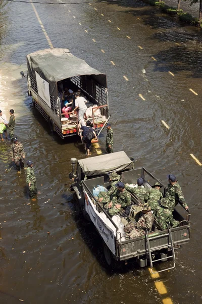 stock image Flood in Thailand, Chatuchak Park area Mo Chit