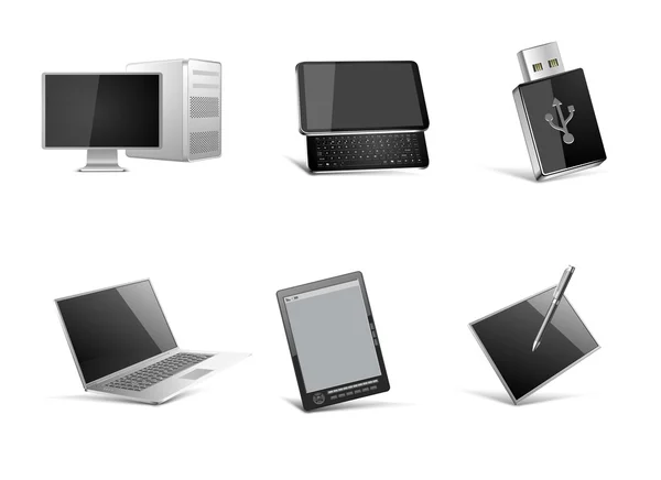 Technologies PC et mobiles — Image vectorielle