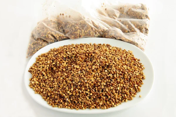 Buckwheat gruel — Stock Photo, Image