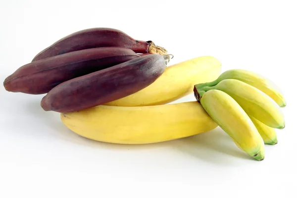 Olika bananer — Stockfoto